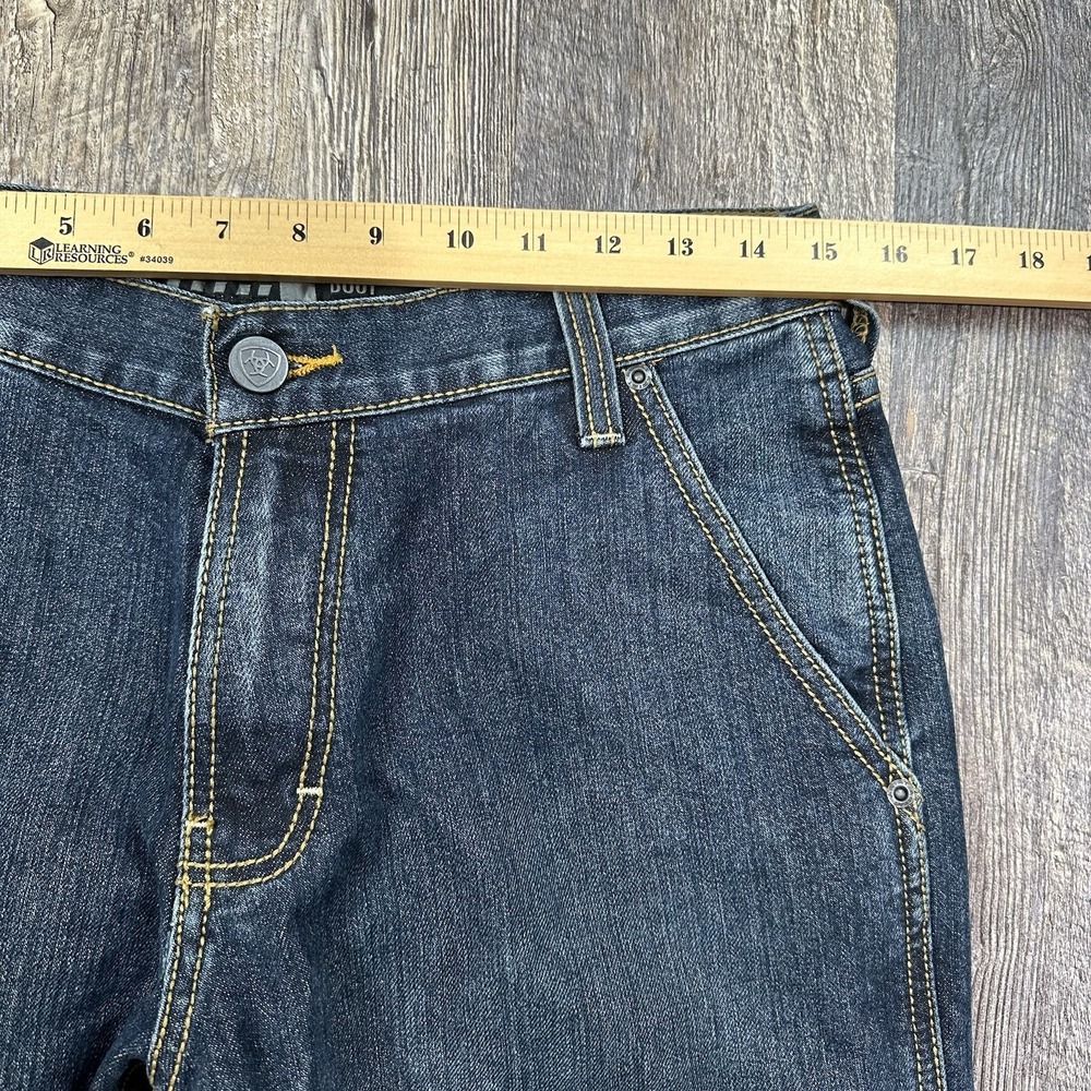 ARIAT Rebar M4 Relaxed Boot Cut Jean Phantom Carpenter Men's Size 30x30 Workwear - Picture 12 of 15